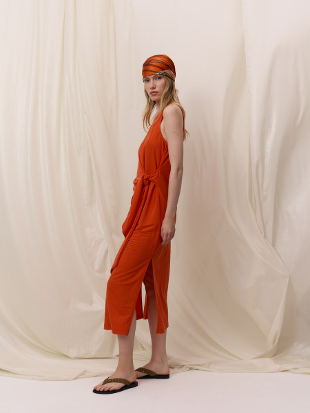 платье 24S1302KF – апельсин (4)