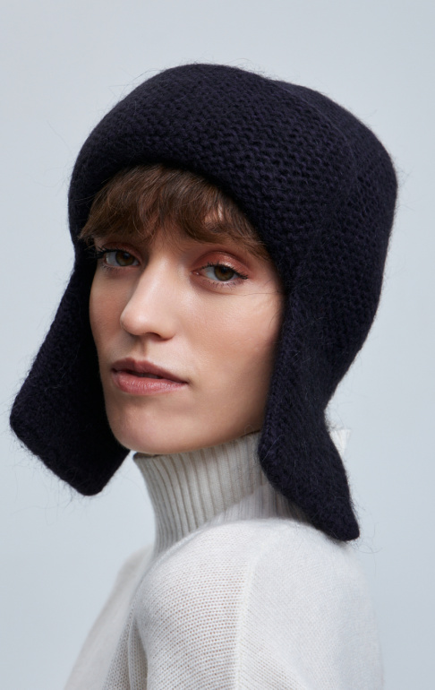 шапка ушанка 250110PG - синяя ночь (3)