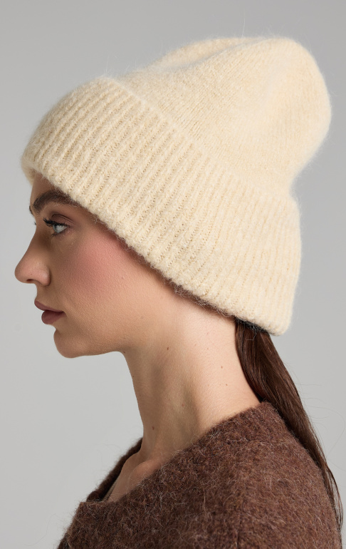 шапка 250176AZ - светло-бежевый 8