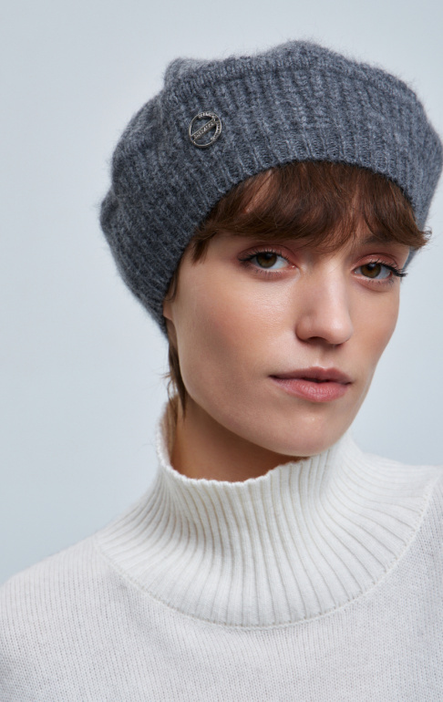 берет 260105FX - темно-серый (1)