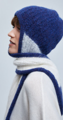 шапка ушанка 240140 - синий (3)