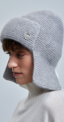 шапка ушанка 230160REC - светло-серый (3)