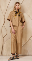 Блуза S241002F песочный  брюки S246003F песочный (2)
