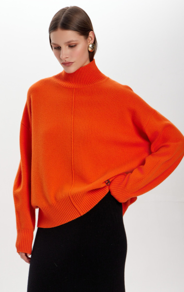Джемпер 2428WCASH оранжевый 3