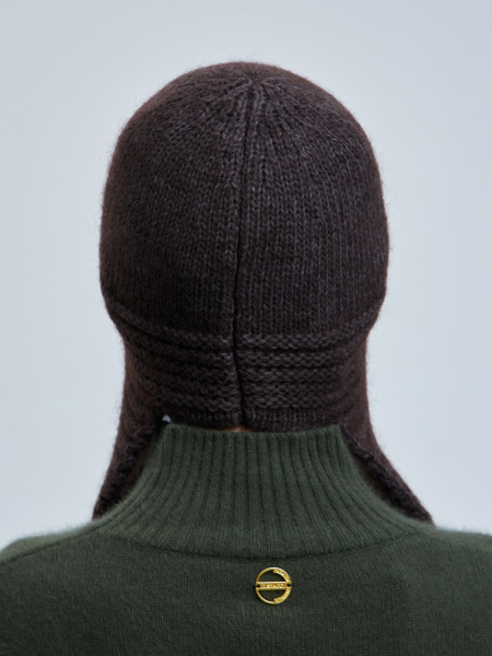 шапка ушанка 260111PG - бежево-серый (4)