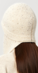 Шапка с длинными ушами 260171TM молочный (7)
