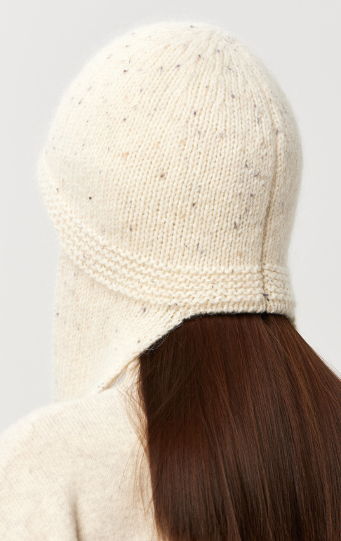 Шапка с длинными ушами 260171TM молочный (7)