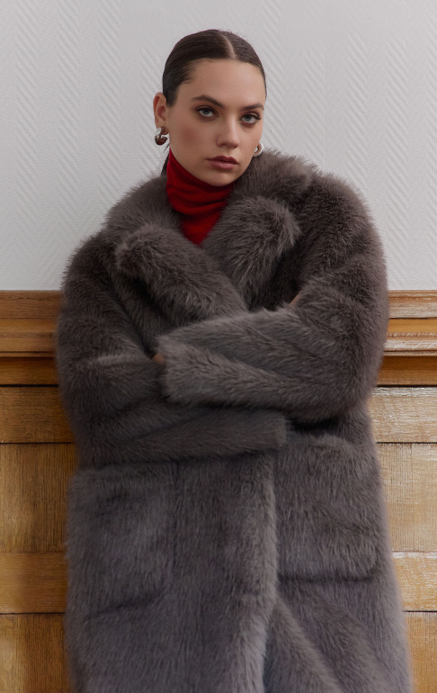 шуба 248237 - серый (7)