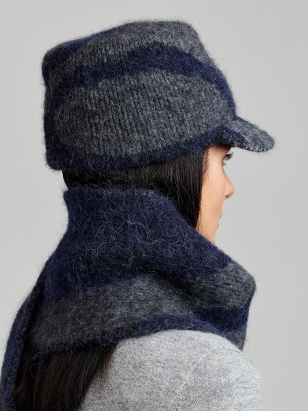 Кепка 250148SR синий-антрацит4