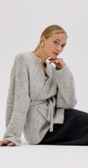 26W4111K кардиган A318AZ светло-серый (8)