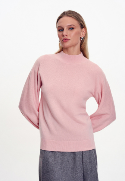 2480W джемпер розовый (1)