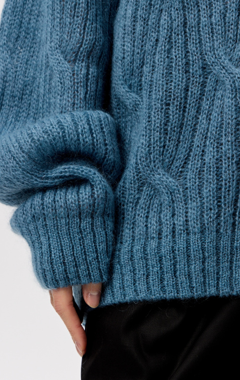 Джемпер 2432W  бирюзовый (2)