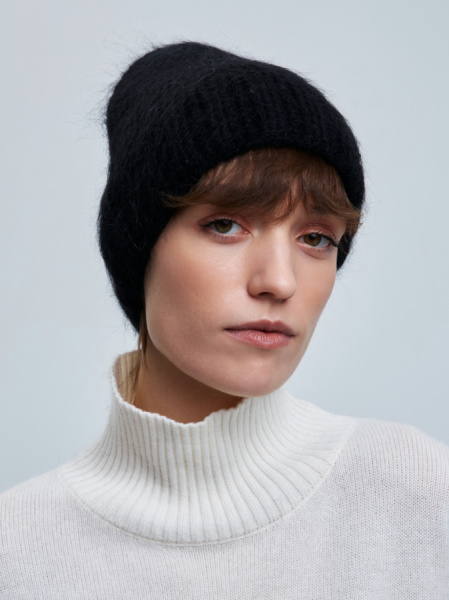 шапка 260163MH - черный (1)