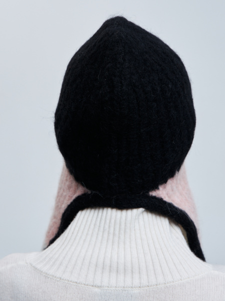 шапка ушанка 240140 - черный (4)