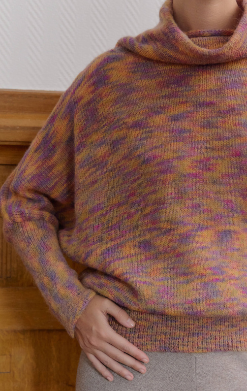 джемпер 26W2107K - желтый мультиколор (4)