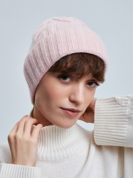 шапка 240116 - розовый (1)