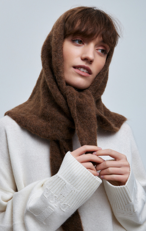 косынка 260120X - коричневый (3)