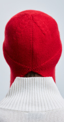 шапка ушанка 240161 - красный (5)