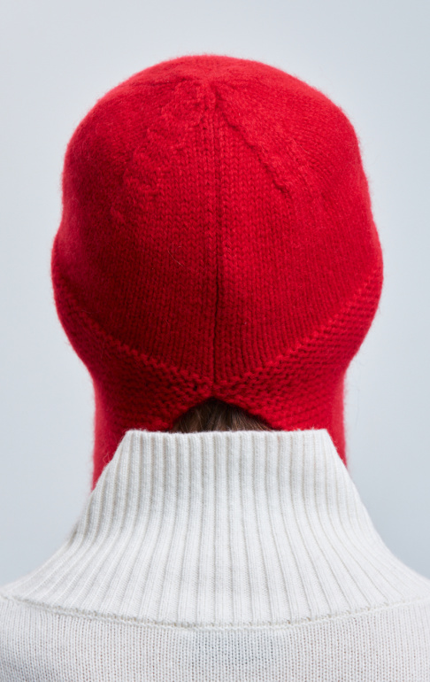 шапка ушанка 240161 - красный (5)