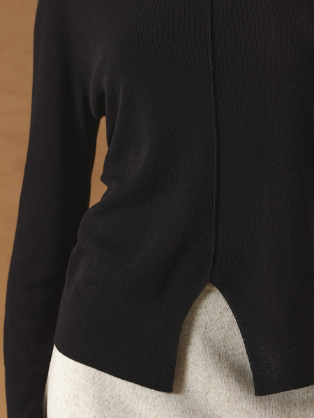 джемпер 26S2122KL - черный (5)