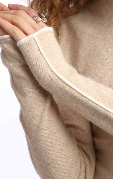 2405WA бежевый меланж с белыми полосками (4)