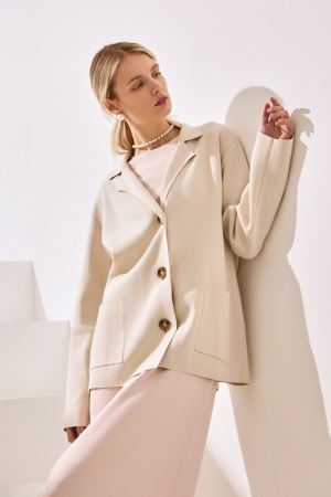 Жакет S241307K4101 экрю (4)