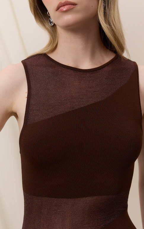 платье 26S1308K – шоколад (6)