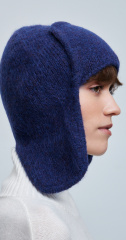 шапка ушанка 250160SC - синий (3)
