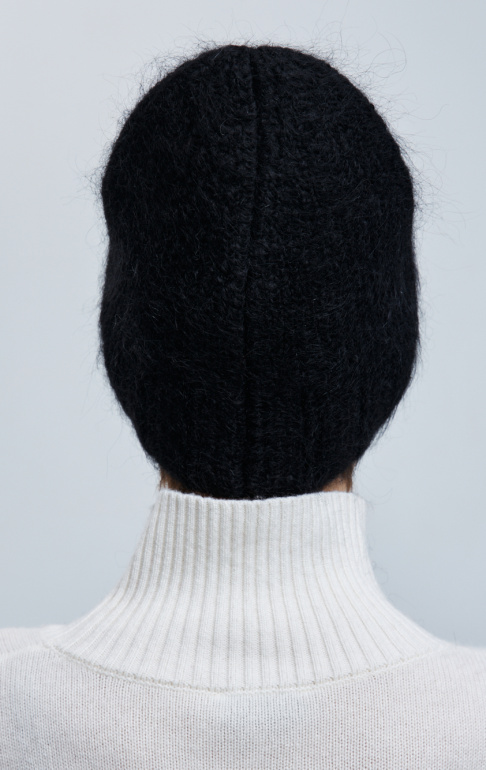 шапка 260163MH - черный (4)