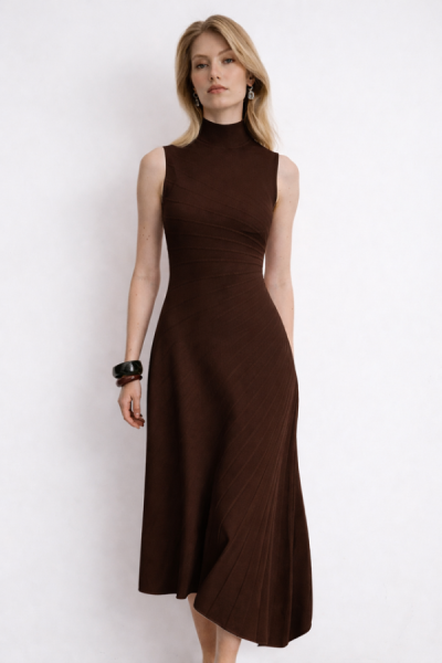платье 26S1303K – шоколадный (1)