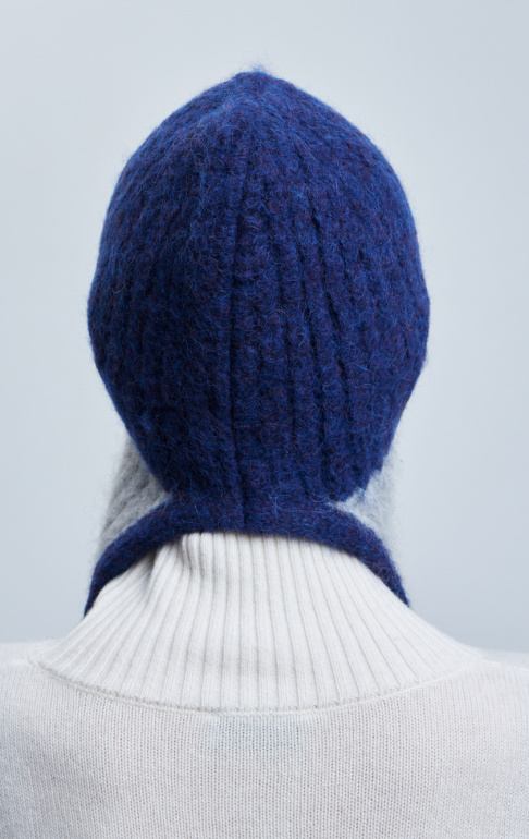 шапка ушанка 240140 - синий (4)