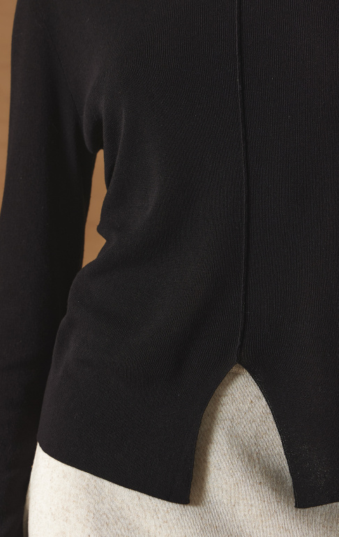 джемпер 26S2122KL - черный (5)