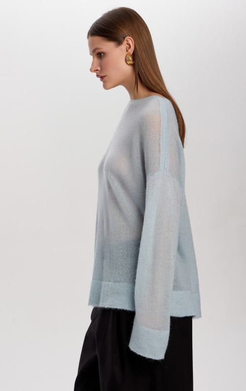 джемпер 2939W - голубой 3