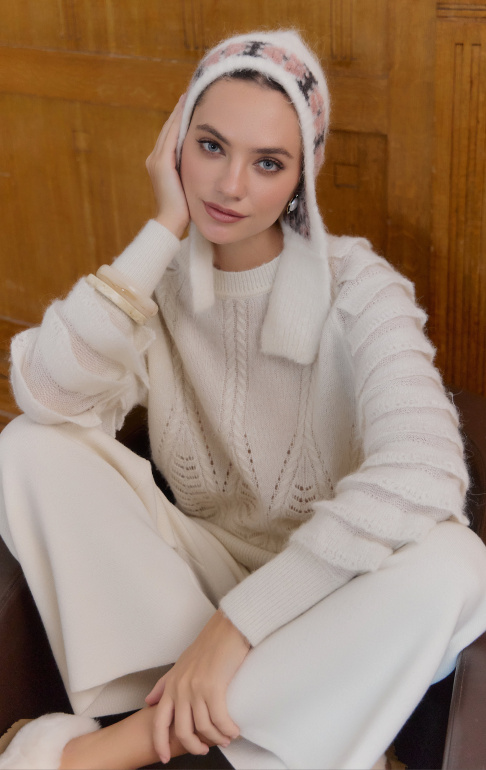 джемпер 26W2121K - молочный (13)