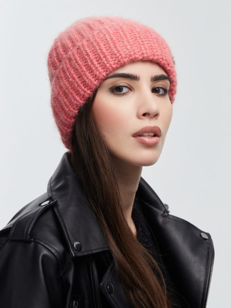 Шапка 230125ASW розовая (2)
