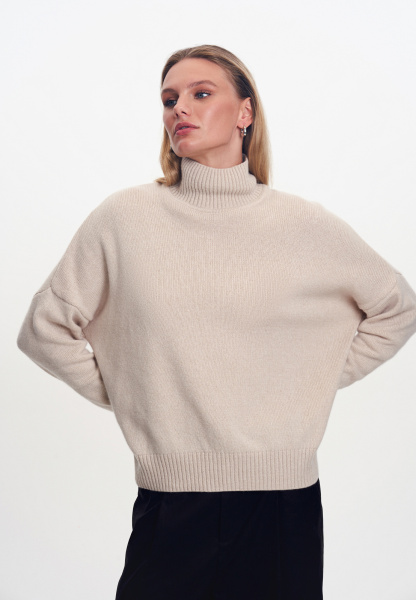 L77 джемпер светло-бежевый (2)