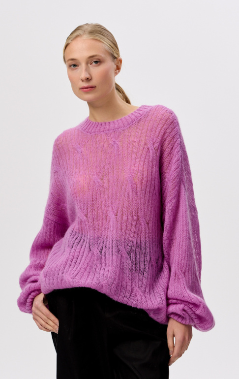 Джемпер 2432W  сиреневый (1)
