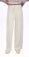брюки однотонные 2305-1 молочные (1)