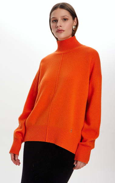 Джемпер 2428WCASH оранжевый 4