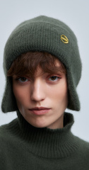 шапка ушанка 260160FX - хаки (1)