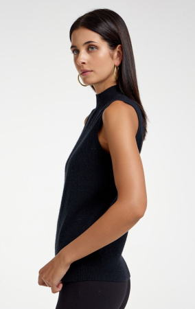 Джемпер без рукавов 2435WS черный (4)