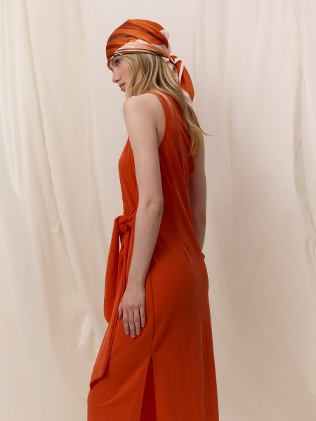 платье 24S1302KF – апельсин (5)