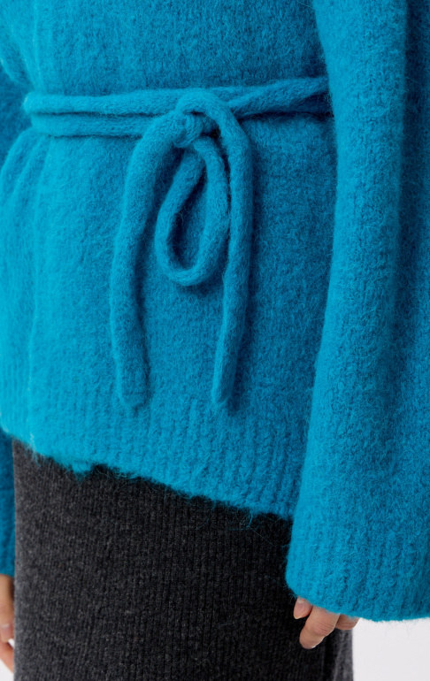 26W4111K кардиган A318AZ голубой (5)