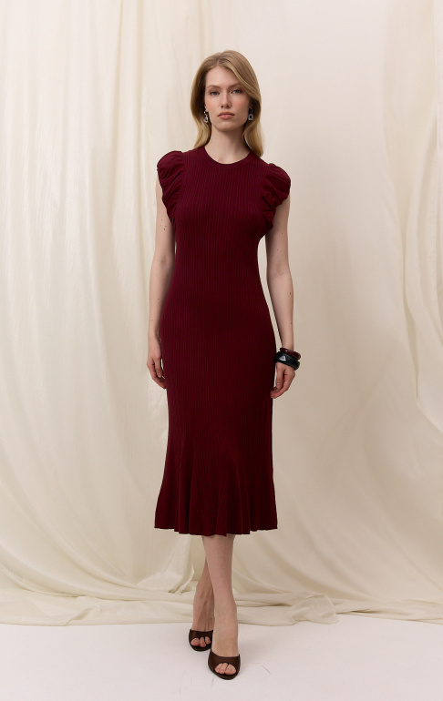 платье 26S1305K - винный) (2)