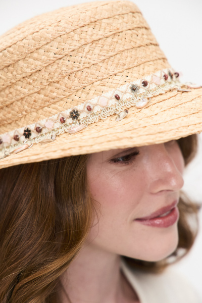 шляпа 26S0121HD - натуральный (38)