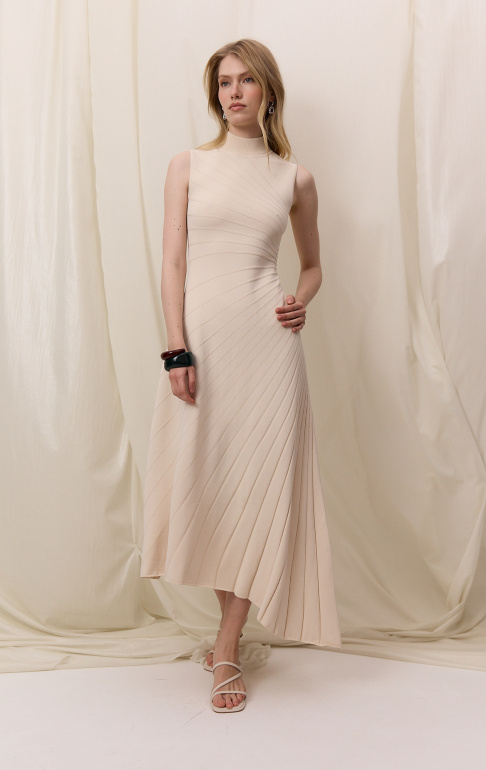 платье 26S1303K – светло-бежевый (2)