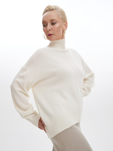 джемпер 2428WCASH молочный (2)