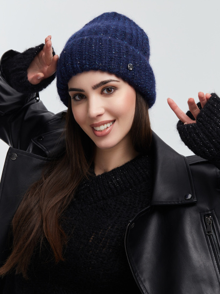 Шапка 230125ASW синяя (2)